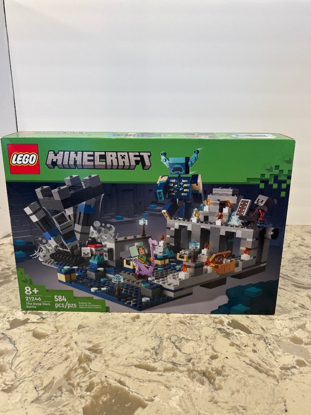 New Sealed Box Lego Minecraft The Deep Dark Battle 21246 Building Set